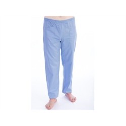 PANTALONI UNISEX - cotone/poliestere - azzurri