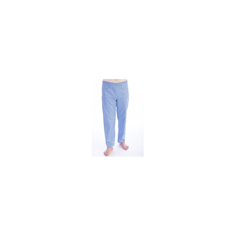 PANTALONI UNISEX - cotone/poliestere - azzurri