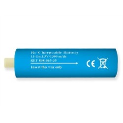 BATTERIA RICARICABILE Li-Ion 3,5V (per Cod. 31542)