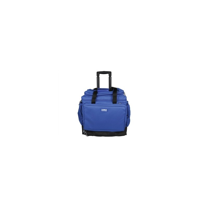 BORSA SMART CON TROLLEY - media - blu