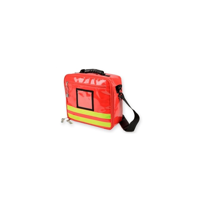 BORSA CUBO PVC - rossa