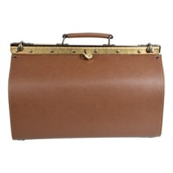 BORSA GRANDE POLUS SKAY - cognac