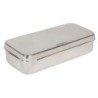 SCATOLA ACCIAIO INOX 18x8x4 cm