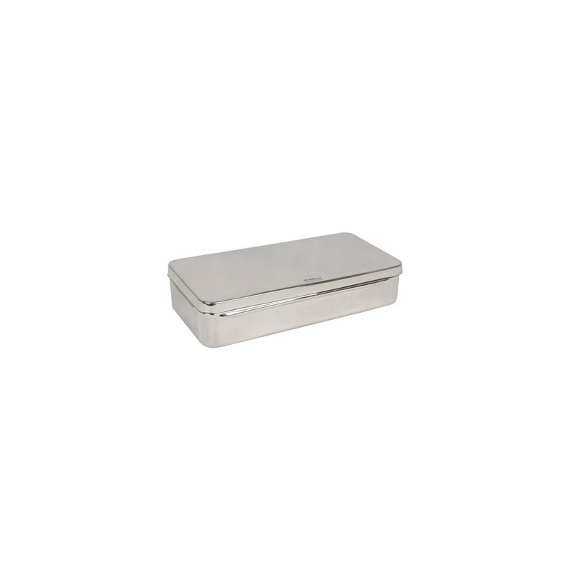 SCATOLA ACCIAIO INOX 30x15x6 cm