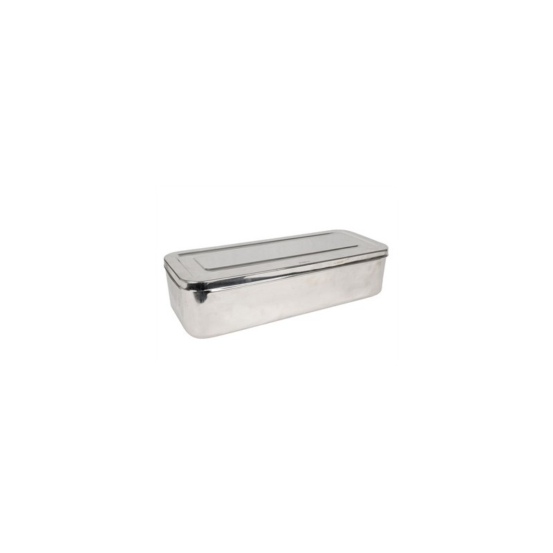 SCATOLA ACCIAIO INOX 50x20x10 cm