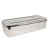 SCATOLA ACCIAIO INOX 50x20x10 cm