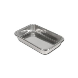 VASSOIO ACCIAIO INOX  264 x 172 x 47 mm