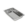 VASSOIO ACCIAIO INOX  306 x 196 x 50 mm