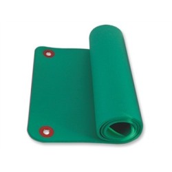 MATERASSINO PER ESERCIZI CON FORI 180 x 60 x h 1,6 cm - verde